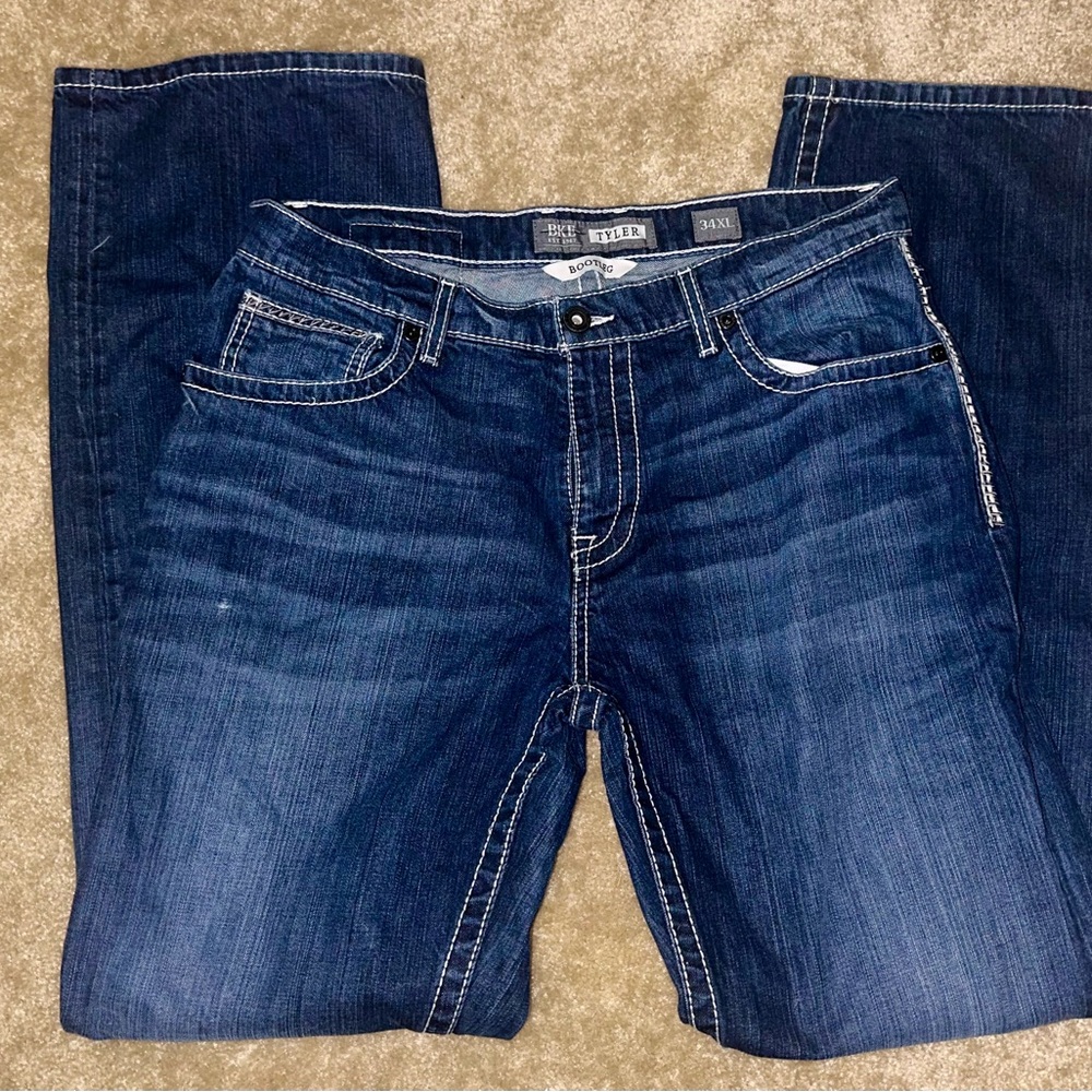 BKE Jeans Mens 33 x 34 XL Buckle Denim